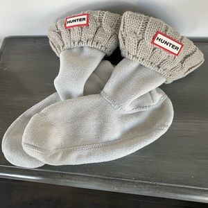 Hunter fleece insert socks